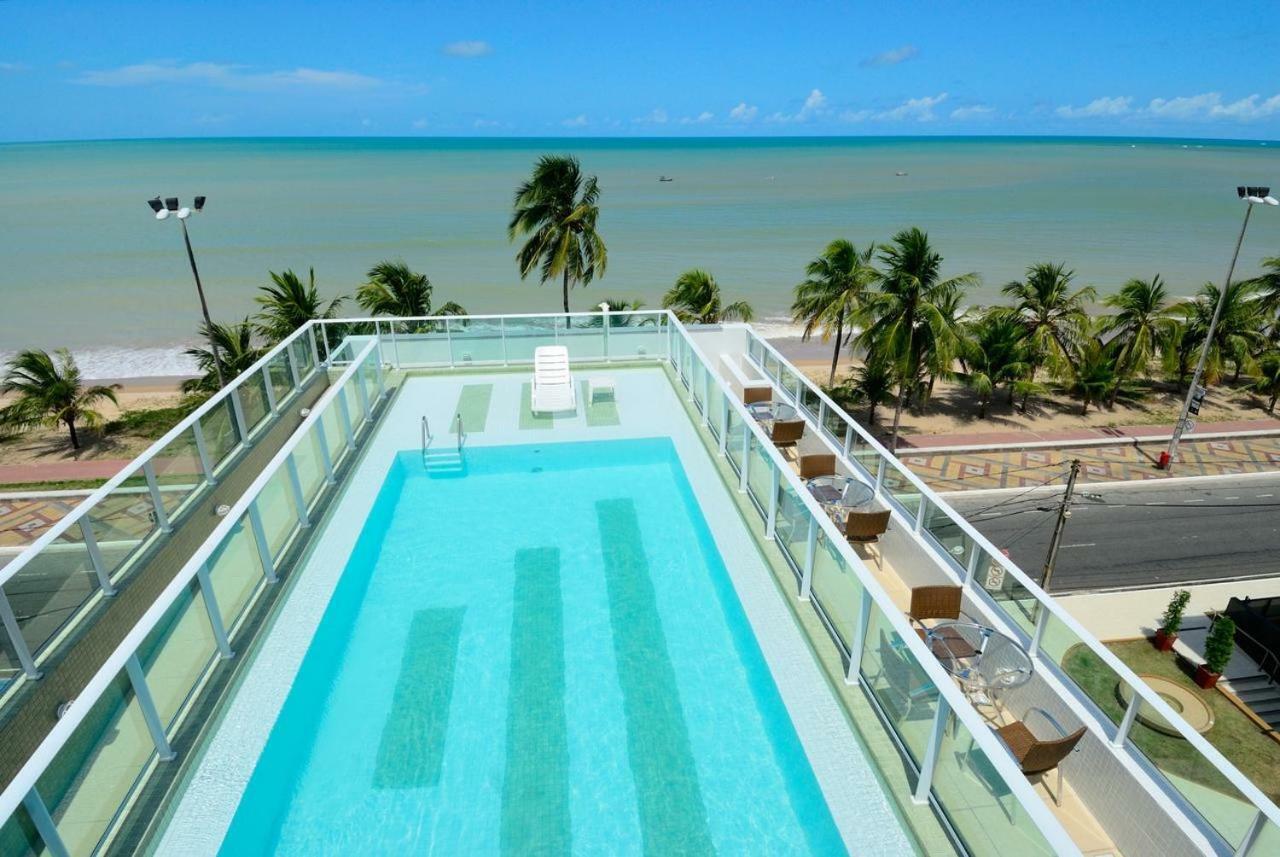 Отель Flat A Beira Mar De Joao Pessoa Com Ar Экстерьер фото