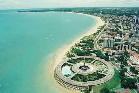 Отель Flat A Beira Mar De Joao Pessoa Com Ar Экстерьер фото